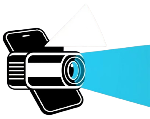 Phones with built-in video projector